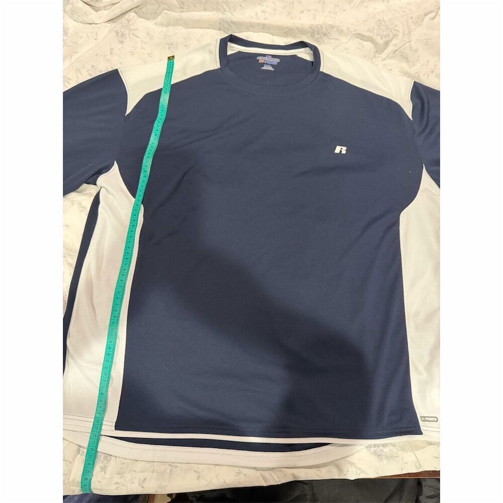 Russell Athletic Men's 3XL Blue Dri-Power Performance T-Shirt